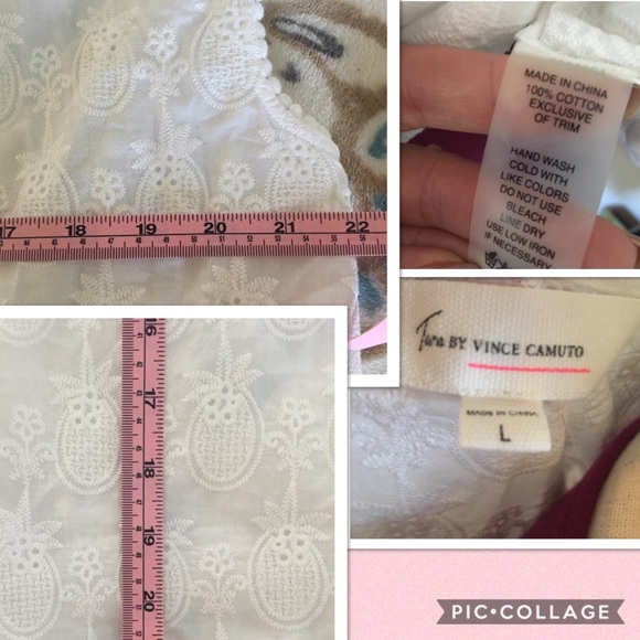 Two by Vince Camuto Pineapple Top - Picture 8 of 8